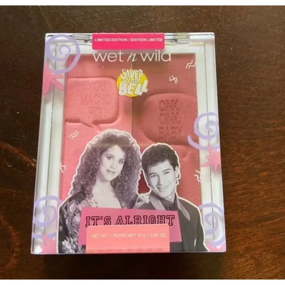 NIB Wet n Wild SAVED BY THE BELL Limited Edition IT'S ALRIGHT Blush